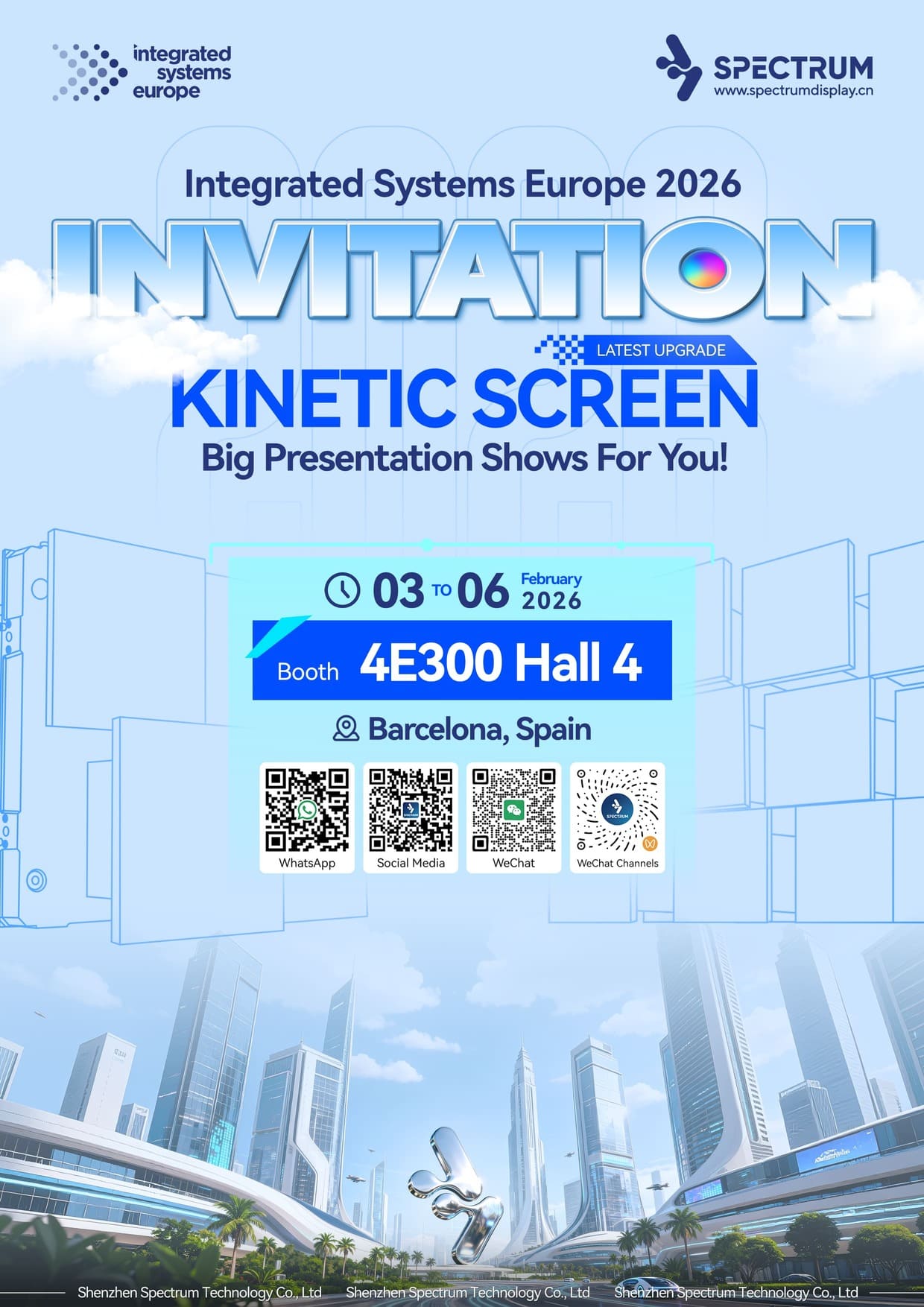 See You in Barcelona! Experience the Next Generation of Kinetic Screens at ISE 2026